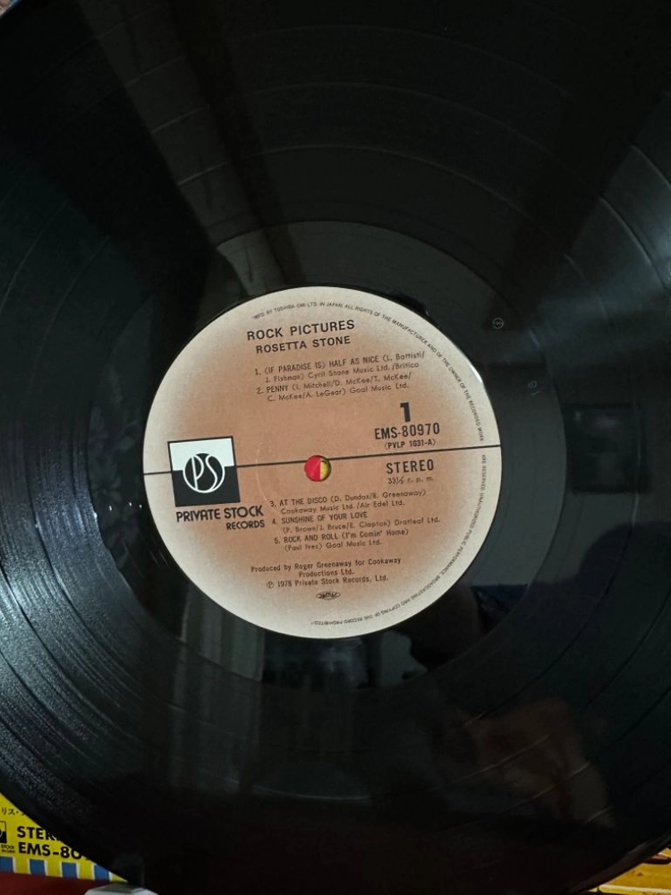 Rosetta Stone-Rock Pictures LP 이미지