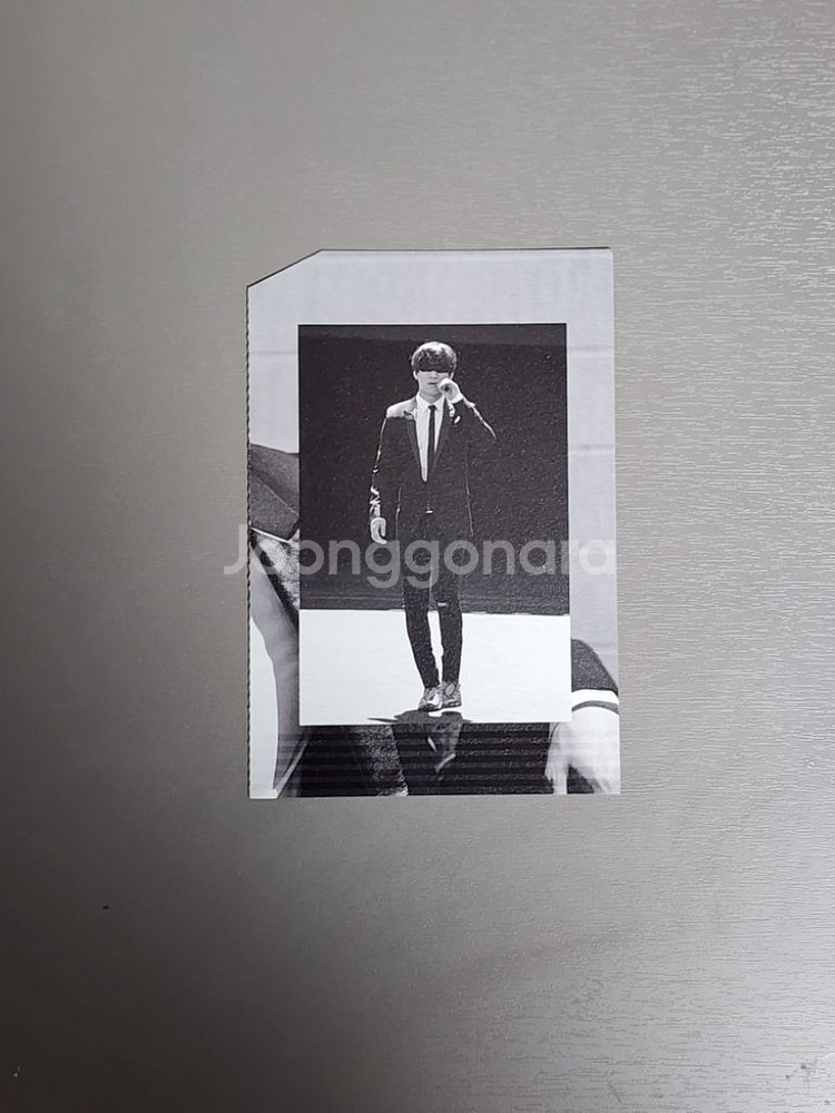 빅뱅 대성 사인 엽서 ㅅㅊ포토카드포카지드래곤지디태양한정--0