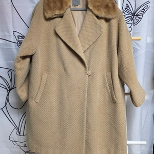 여성 에디션 밍크 반코트