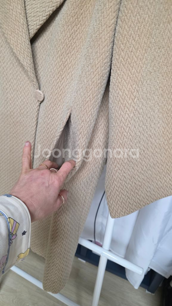 여성 에디션 밍크 반코트--4