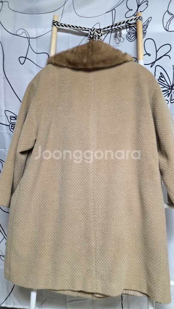 여성 에디션 밍크 반코트--8