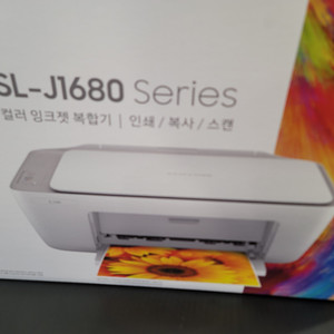 삼성잉크젯 복합기 SL-J1685 미개봉 잉크포함