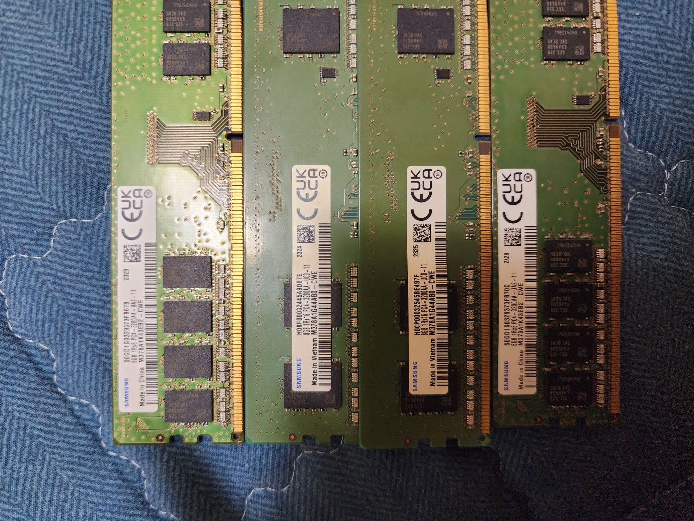 램 삼성 ddr4 3200 8g 2개