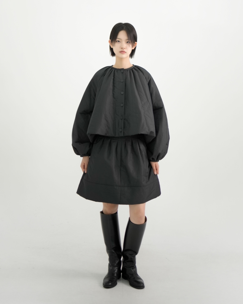 eunoia Moss Padding Short Skirt ユノイアスカート 유노이아 Moss Padding Short Skirt