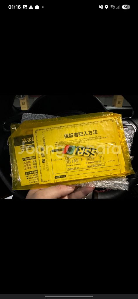 SSR GTV02 매트블랙 18인치 휠타이어 판매--6
