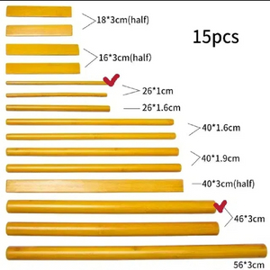 새상품_자체제작 100% 대나무스틱 뱀부스틱 15종