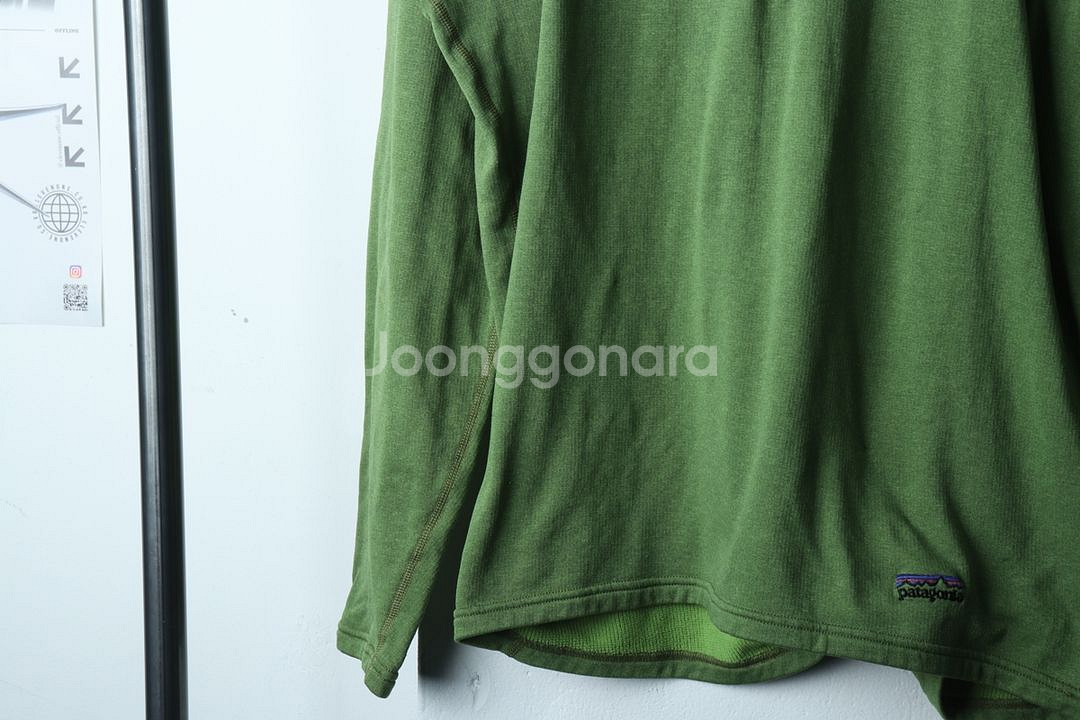(L-XL) 파타고니아 집업 바람막이 점퍼자켓 그린--3