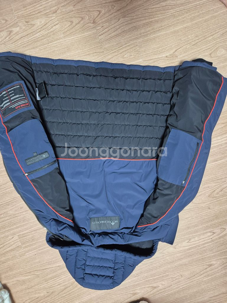 무스너클 후퍼 후드 경량패딩 자켓--2