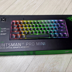 레이저 Huntsman V3 Pro Mini 키보드(급