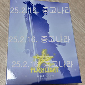 2PM 이준호 18 FLASHLIGHT 한정반 DVD