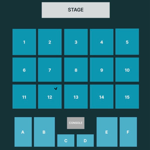 데이식스 대전 막콘 3/3 월요일 1층 12구역 3열