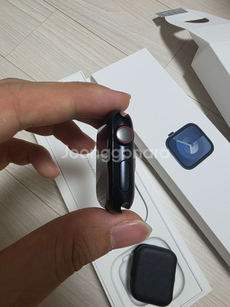 정보수정)배터리 효율 추가 애플워치9 41mm 셀룰러--4