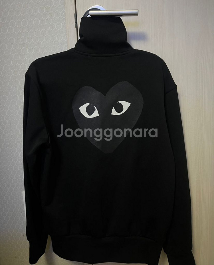 꼼데가르송 빅블랙 집업[s]--1