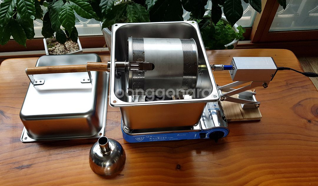500g 통돌이 로스터기 수동 11만원 자동18만원--1