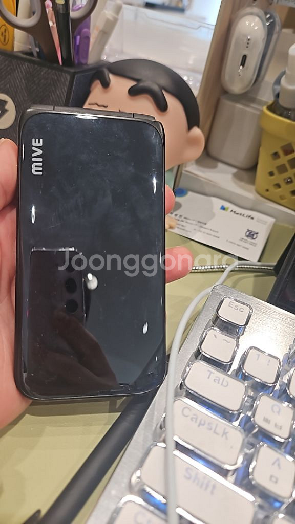 스마일폴더M120 (공기계) 폴더폰 팔아요--1