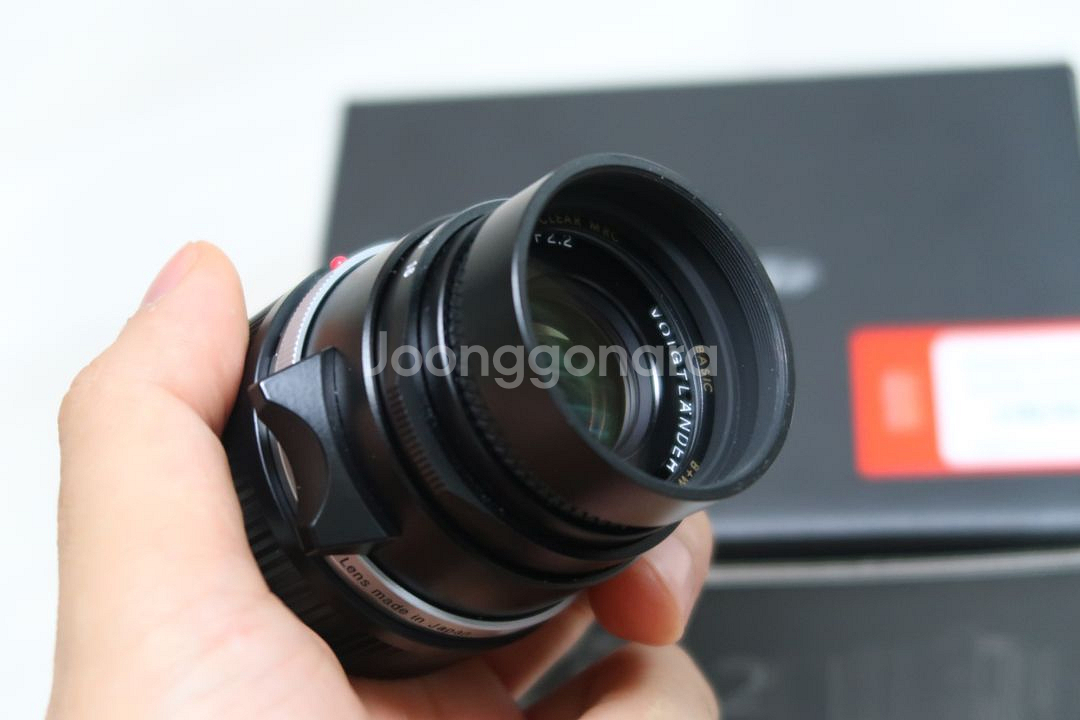 보이그랜더 50mm f2.2 판매합니다.--3