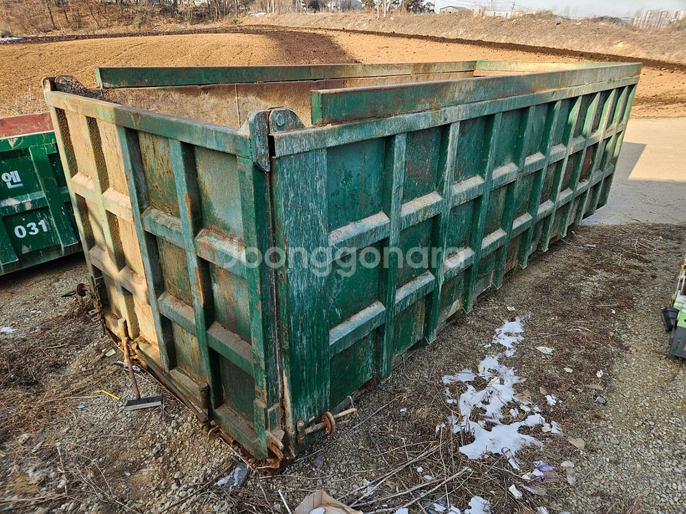 30루베암롤박스 고정용암롤박스 고철방통 쓰레기박스--5