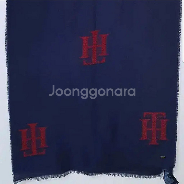 새제품) 18만8천원 타미힐피거 이태리 컬렉션 스카프--0