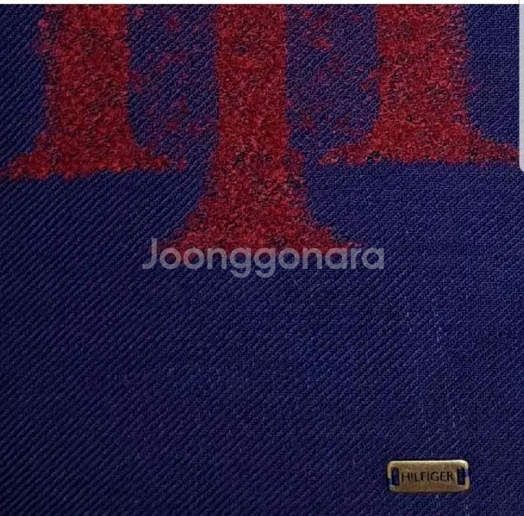 새제품) 18만8천원 타미힐피거 이태리 컬렉션 스카프--2