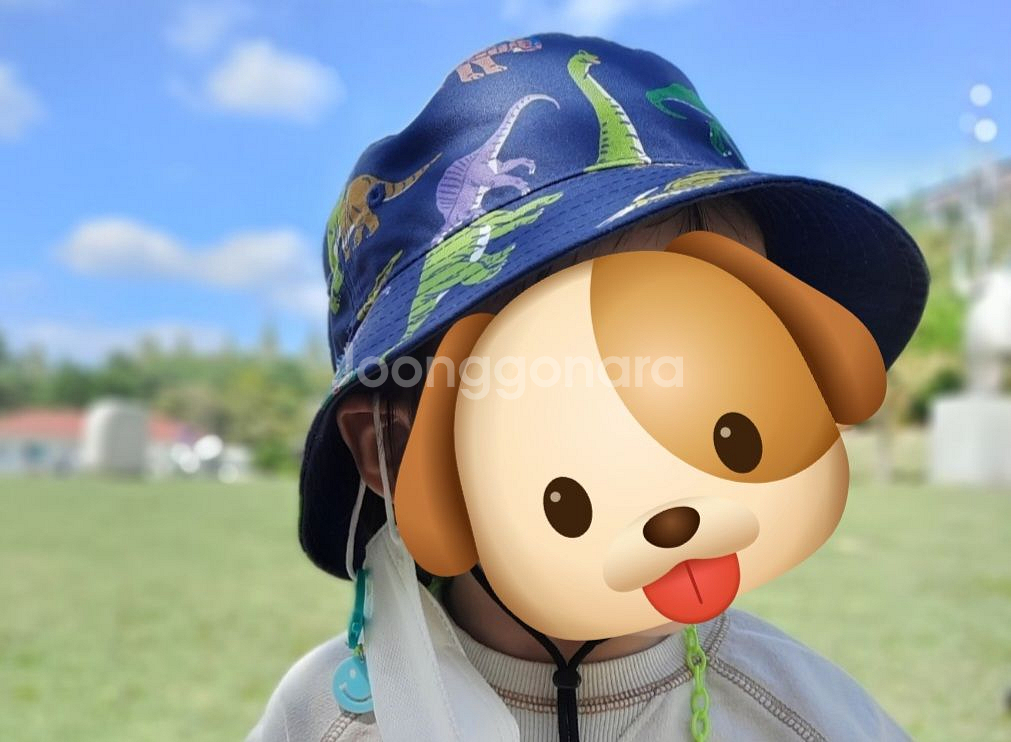 뉴에라 유아용 공룡 버킷햇 7~10세--4