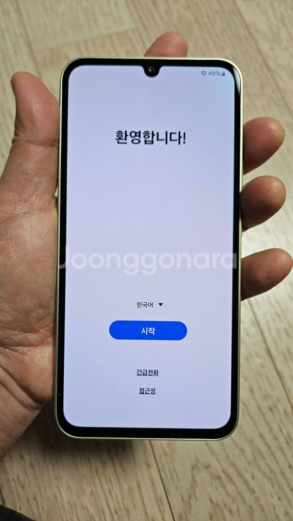 갤럭시 A34 5G(자급제) 128G (어썸 라임 색상--1