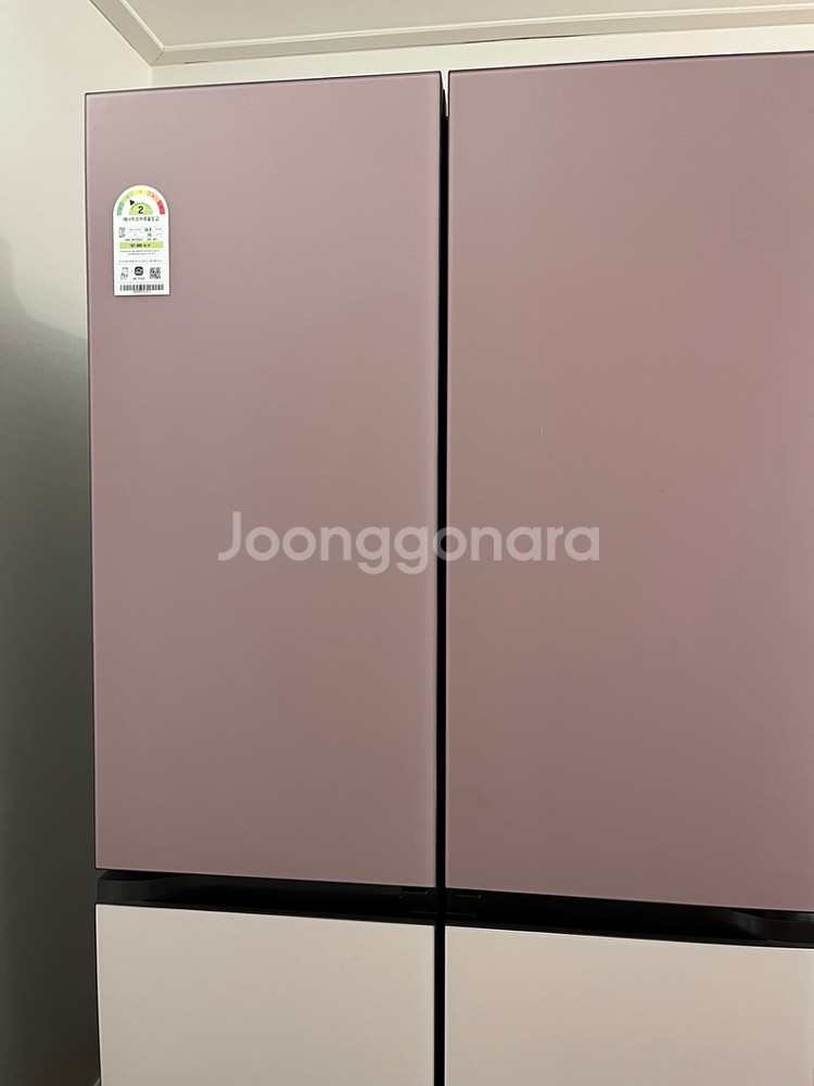 LG전자 오브제컬렉션 4도어 862L 미스트 클레이핑크--1