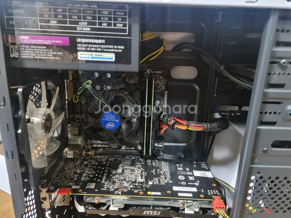 컴퓨터 데스크탑 본체 i5 4690 GTX960--2