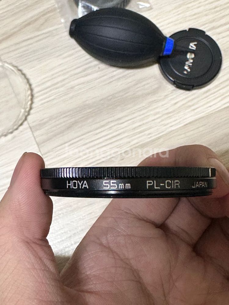 호야 55mm PL-CIR 편광필터--1