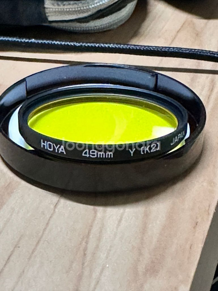 호야 HOYA 49mm 멀티코팅 옐로우 필터--1