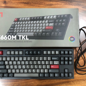 앱코 K660M TKL 기계식 키보드 정품