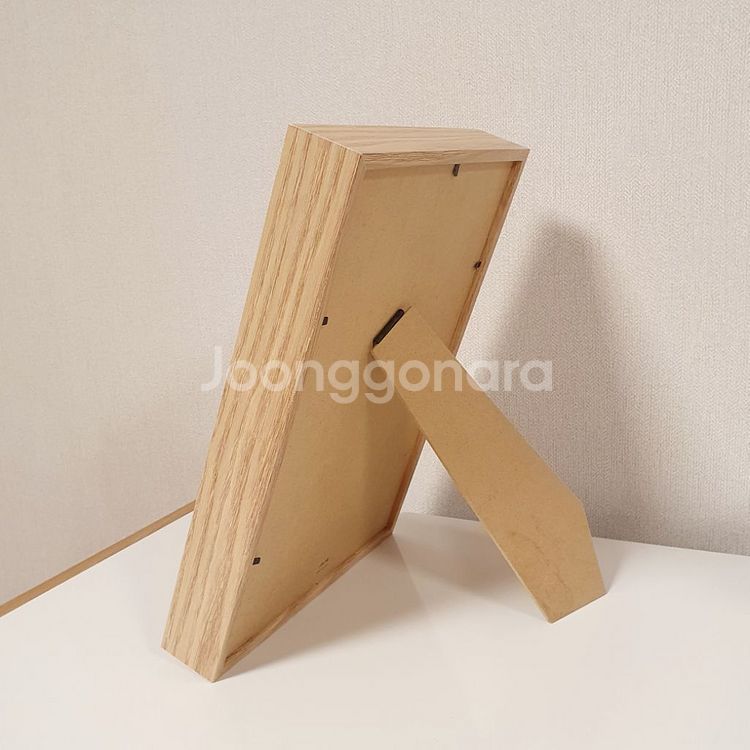 JAJU A4크기 나무 스탠딩 액자 상장액자--2