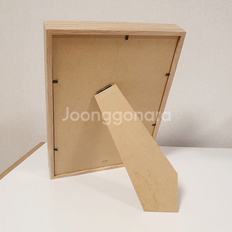 JAJU A4크기 나무 스탠딩 액자 상장액자--3