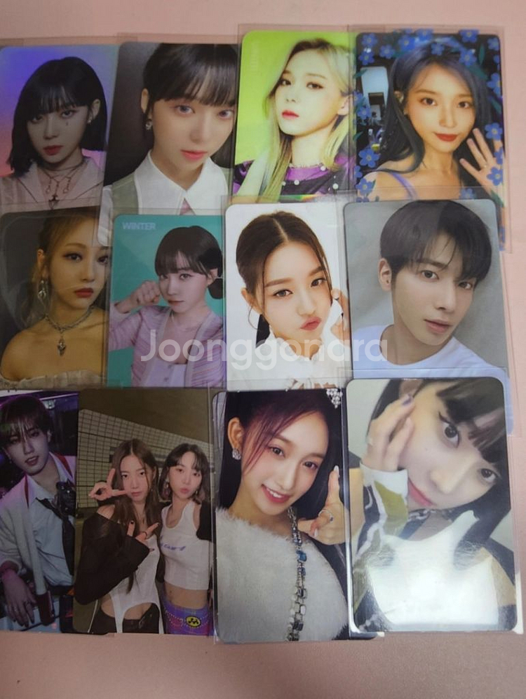 아이돌포카일괄(아이브,에스파,스키즈투바투르세라핌,아이유--3