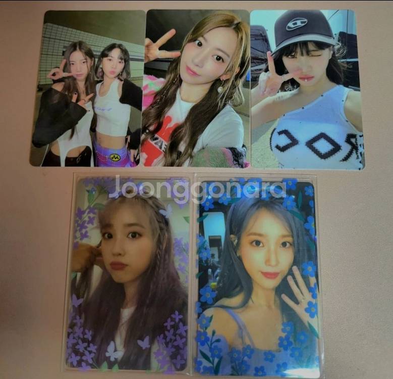 아이돌포카일괄(아이브,에스파,스키즈투바투르세라핌,아이유--8