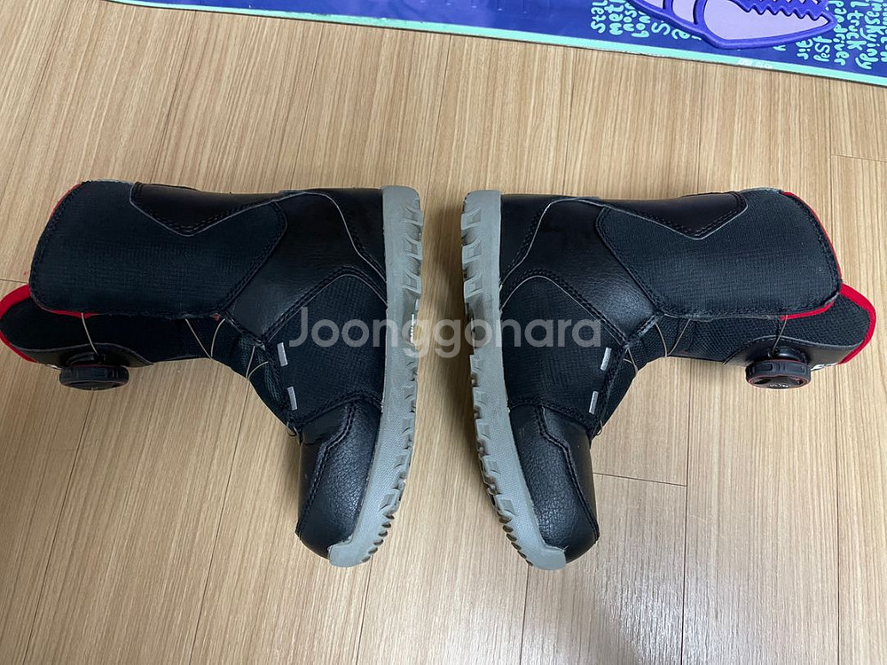 키즈 주니어 스노우보드 보아부츠 DC 스카웃 220mm--2