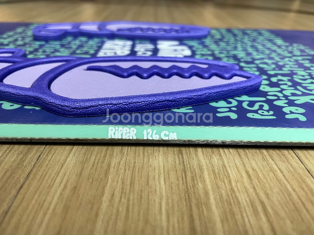 키즈 주니어 스노우보드 데크 나이트로 리퍼 126cm--5