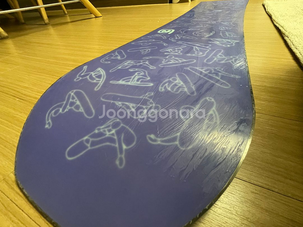 키즈 주니어 스노우보드 데크 나이트로 리퍼 126cm--7
