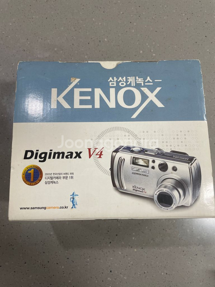 삼성 디지털카메라 KENOX DigiMax V4 풀박스--8