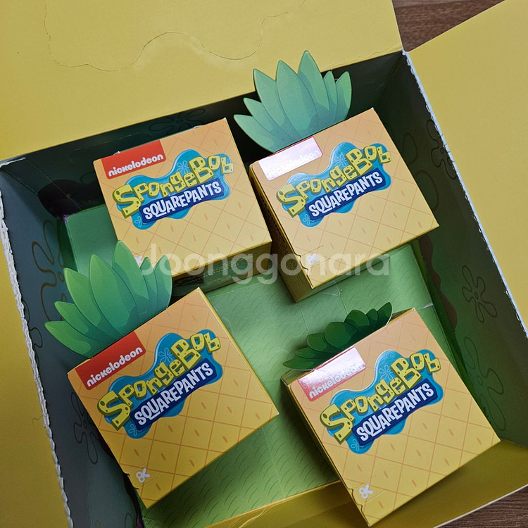 스폰지밥 피규어 피크닉파티--1