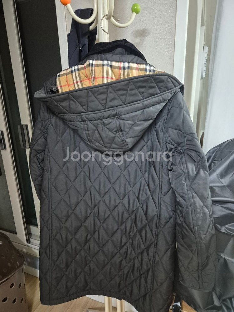 버버리 데레헴퀼팅코트--1