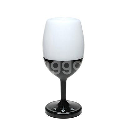 새상품- 와인잔LED*블랙터치와인mini* 무드등--5