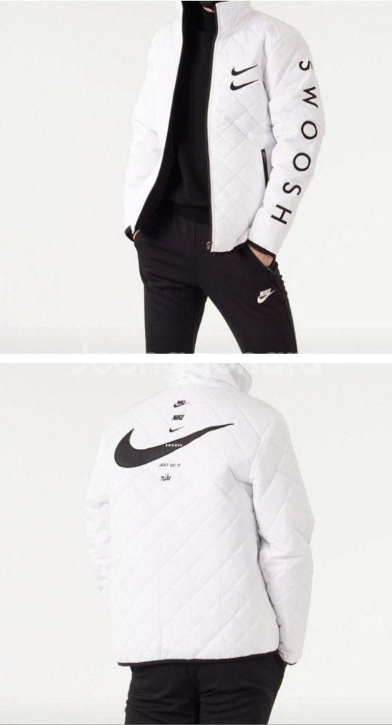 나이키 빅스우시 누빔 패딩 팝니다--5