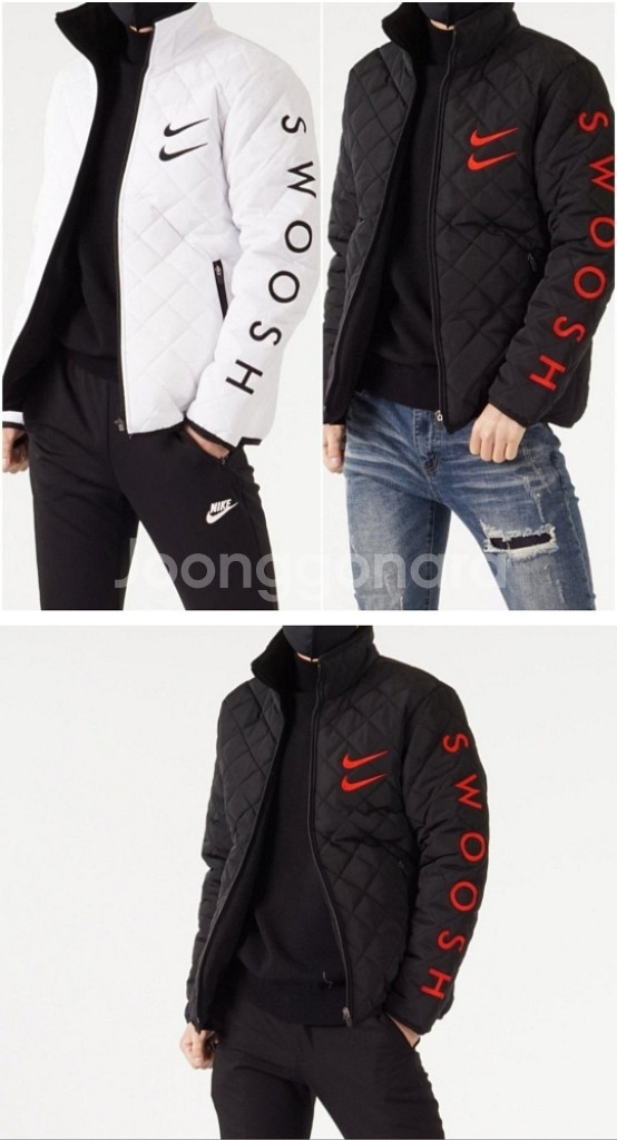 나이키 빅스우시 누빔 패딩 팝니다--4