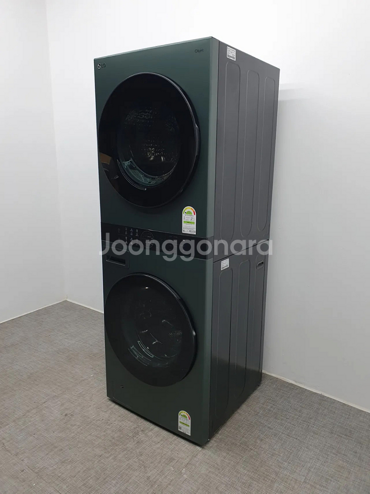 엘지오브제 드럼세탁기 건조기--1