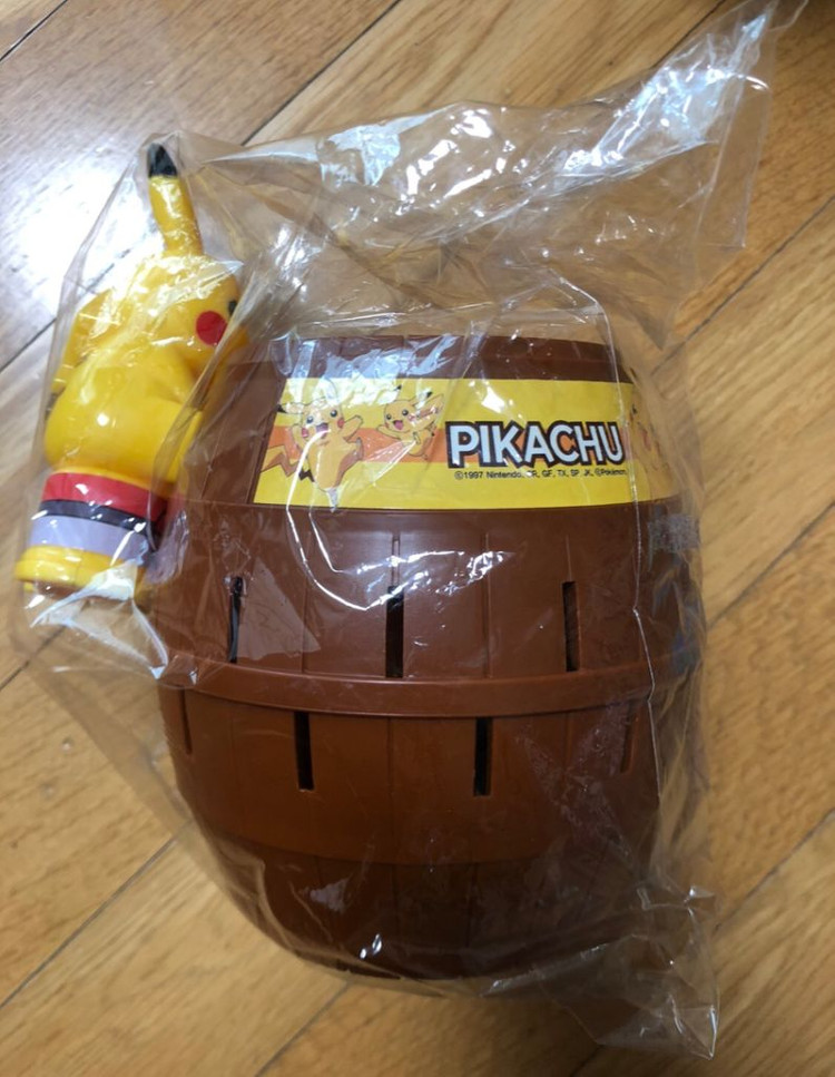 새제품 포켓몬스터 피카츄 룰렛게임--2