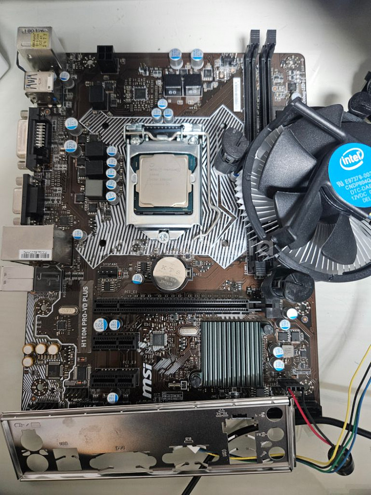 H110m-proVD plus, G4600, 인텔쿨러--0