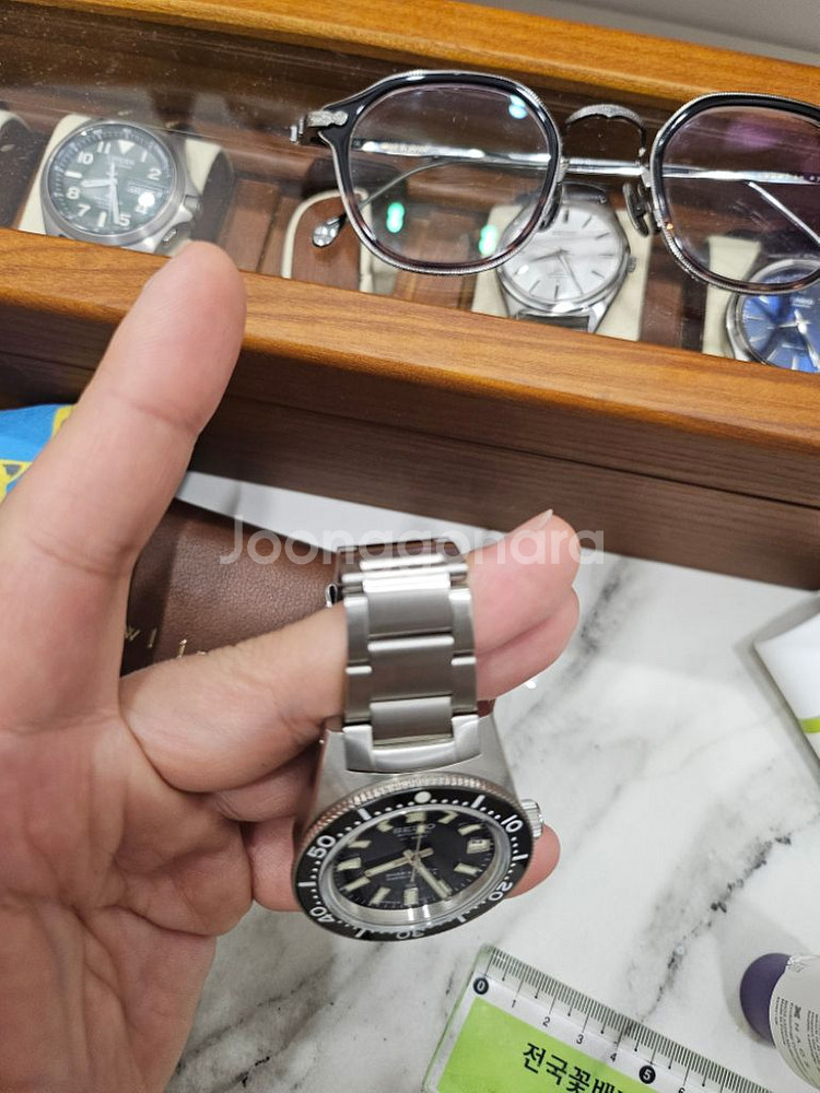 세이코 62mas 커스텀 제품 38mm--2