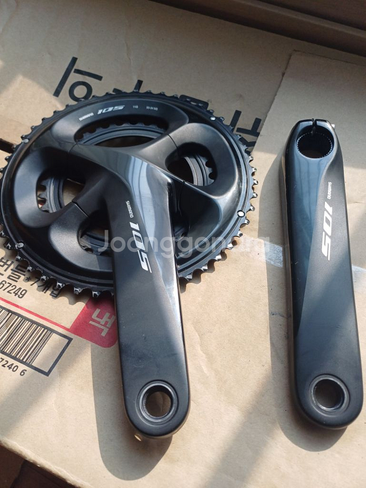 시마노 크랭크세트. 105 R7000. 50-34.--0
