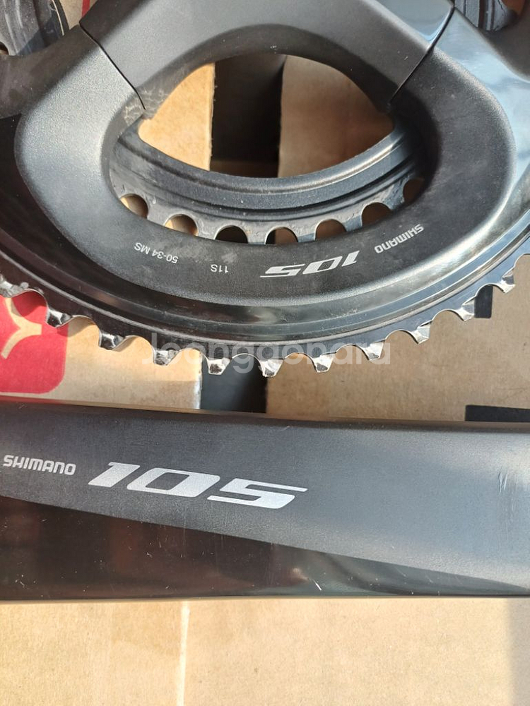 시마노 크랭크세트. 105 R7000. 50-34.--2