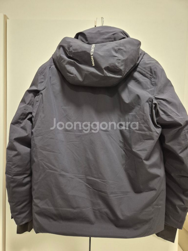 몽클레어 시젠 그레노블 블랙로고 구스패딩자켓 네이비 남--2